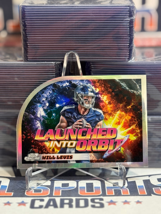 2024 Topps Cosmic Chrome (Launched Into Orbit) Will Levis #LIO-4