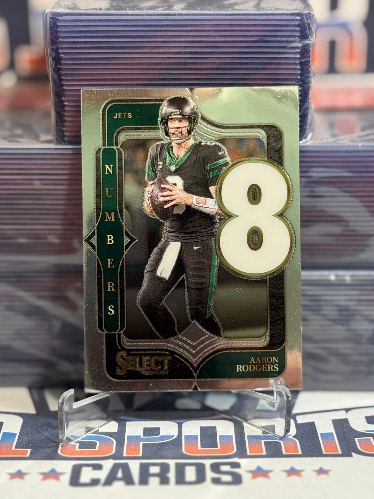 2024 Panini Select (Numbers) Aaron Rodgers #16