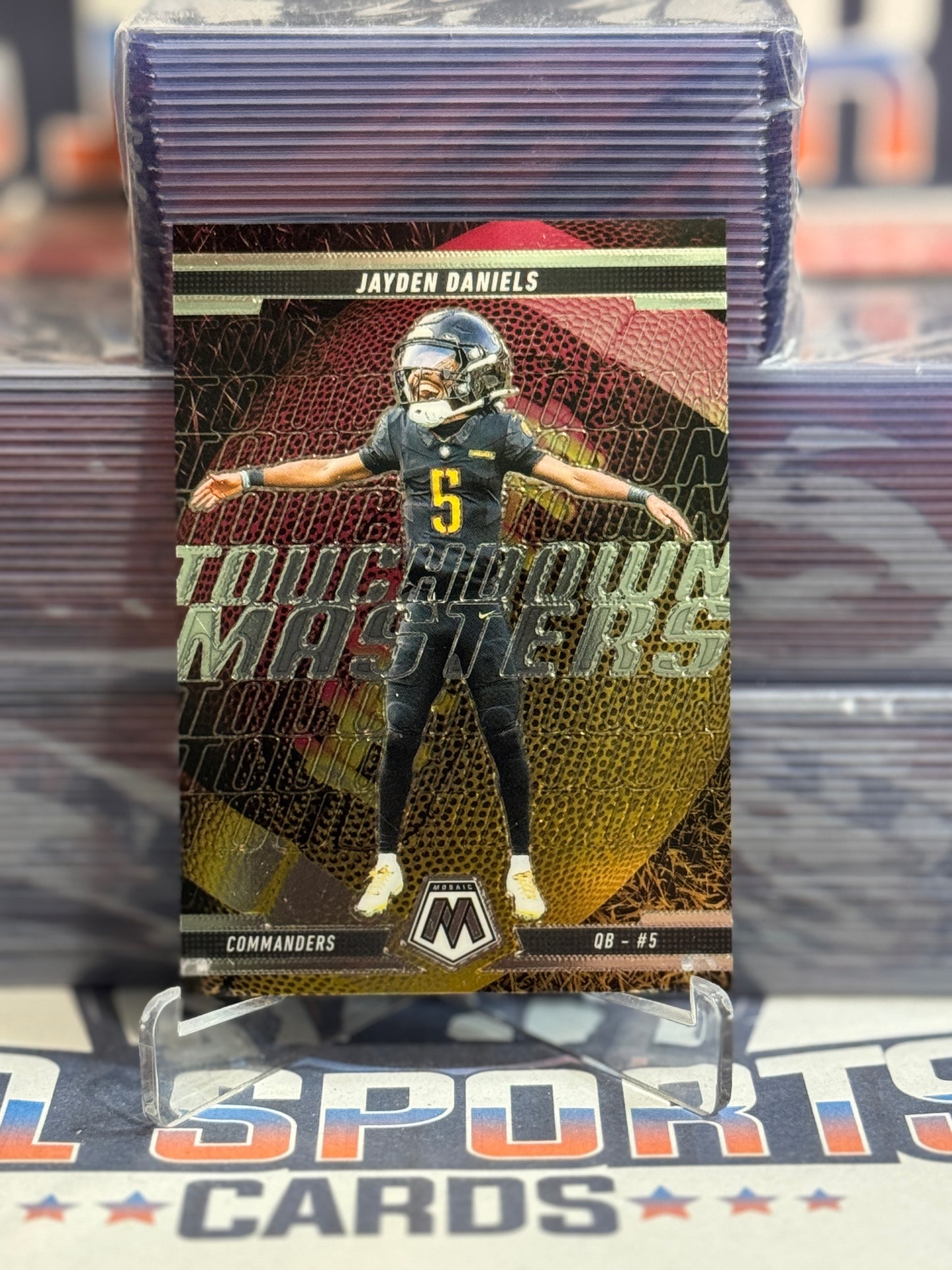 2025 Panini Mosaic (Touchdown Masters) Jayden Daniels #7