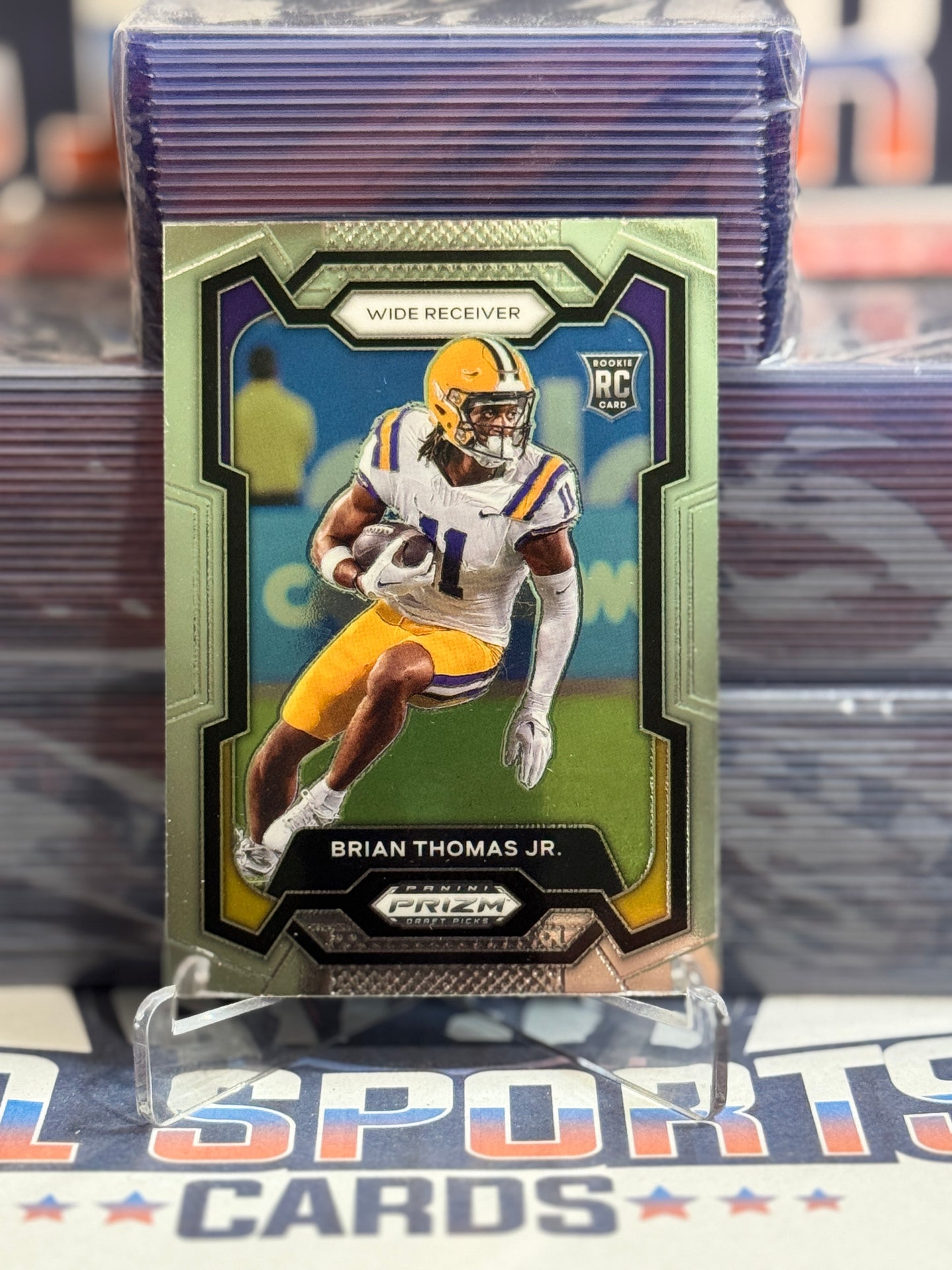 2024 Panini Prizm Draft Picks Brian Thomas Jr. Rookie #118