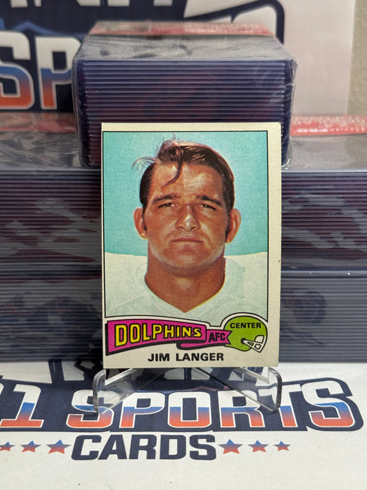 1975 Topps Jim Langer #196