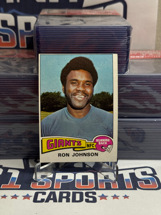 1975 Topps Ron Johnson #395