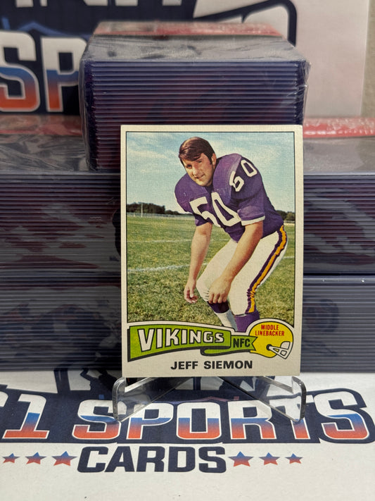 1975 Topps Jeff Siemon #268