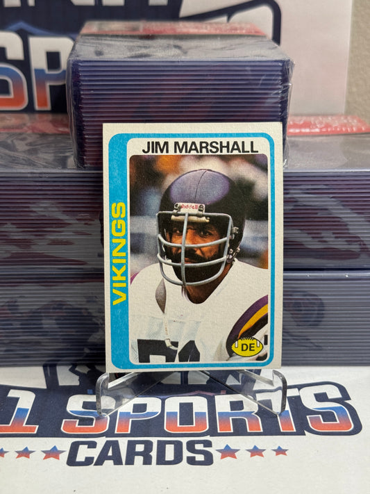 1978 Topps Jim Marshall #343