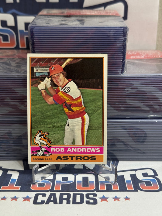 1976 Topps Rob Andrews Rookie #568