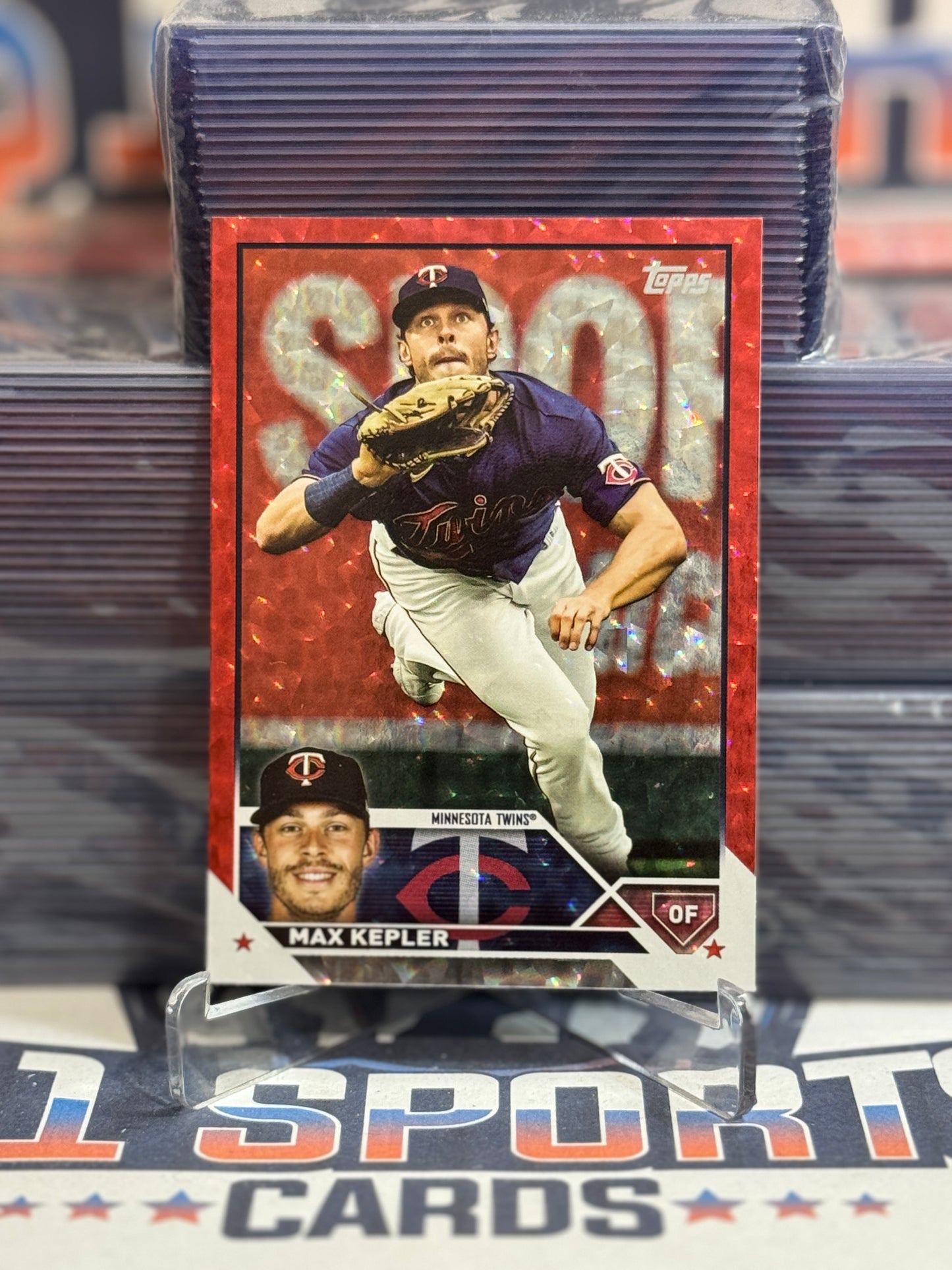 2023 Topps (Red Foil 198/199) Max Kepler #253