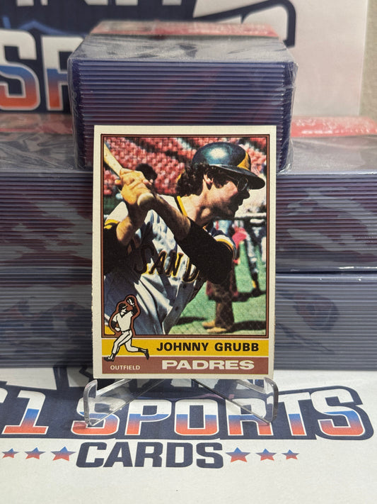 1976 Topps Johnny Grubb #422