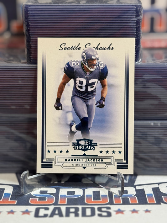 2006 Donruss Threads (Retail Blue 127/200) Darrell Jackson #81