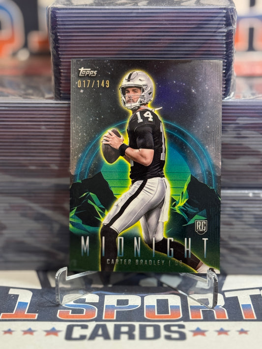 2024 Topps Midnight (Morning 17/149) Carter Bradley Rookie #50