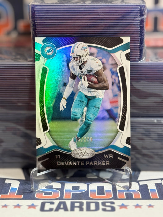 2021 Panini Certified (295/299) DaVante Parker #4