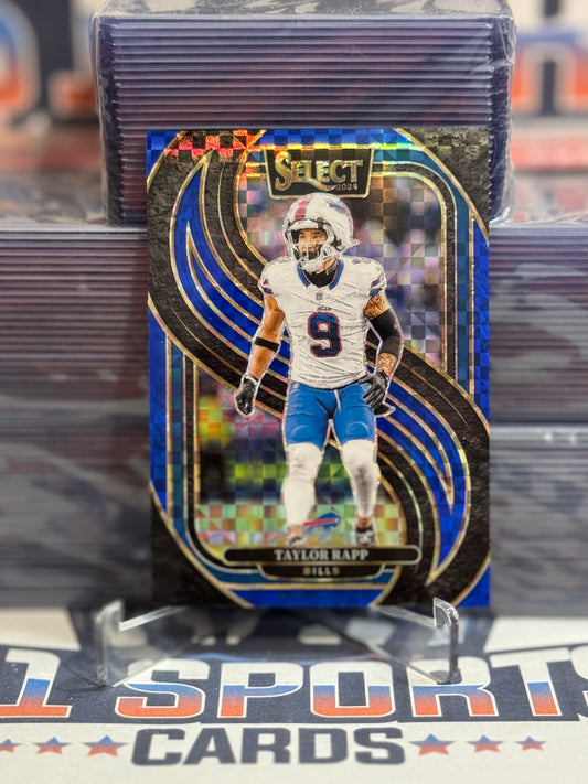 2024 Panini Select (Blue Checkerboard Prizm 81/175) Taylor Rapp #195