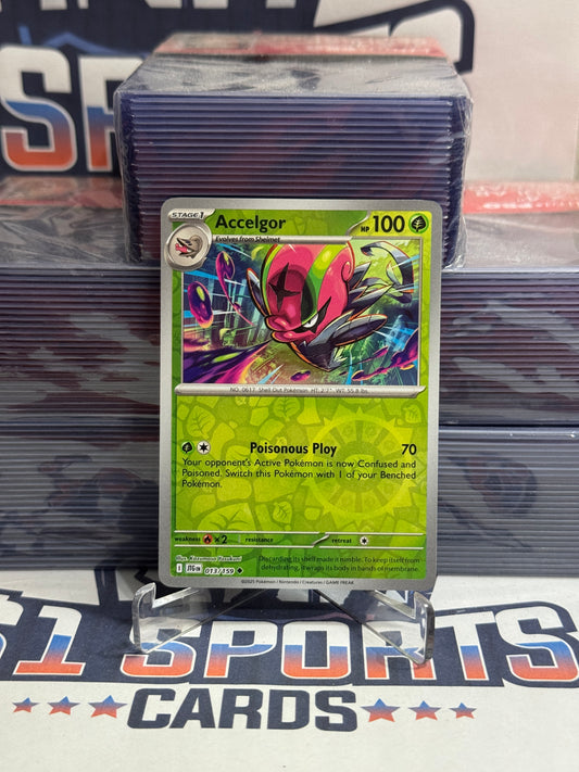 Pokemon TCG: Journey Together -Accelgor (Reverse Holo, Uncommon) #13