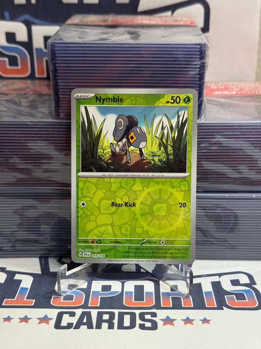 Pokemon TCG: Journey Together - Nymble (Reverse Holo, Common) #19