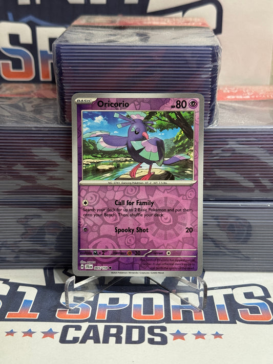 Pokemon TCG: Journey Together - Oricorio (Reverse Holo, Common) #65