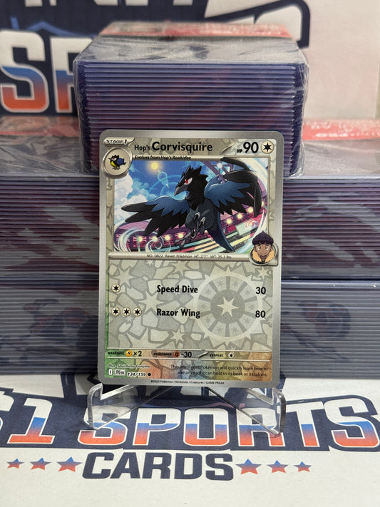 Pokemon TCG: Journey Together - Hop's Corvisquire (Reverse Holo, Common) #134