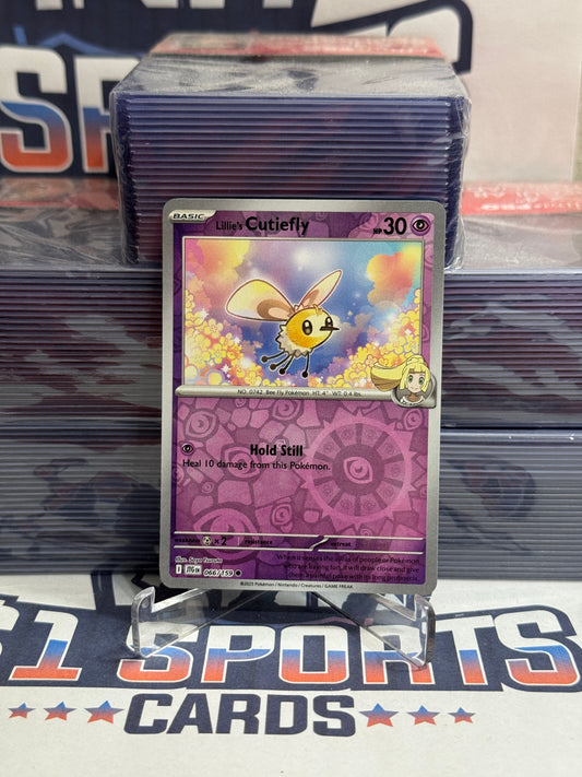 Pokemon TCG: Journey Together - Lillie's Cutiefly (Reverse Holo, Common) #66