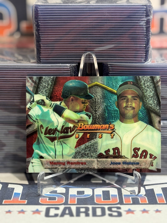 1994 Bowman's Best Manny Ramirez & Jose Malave #107