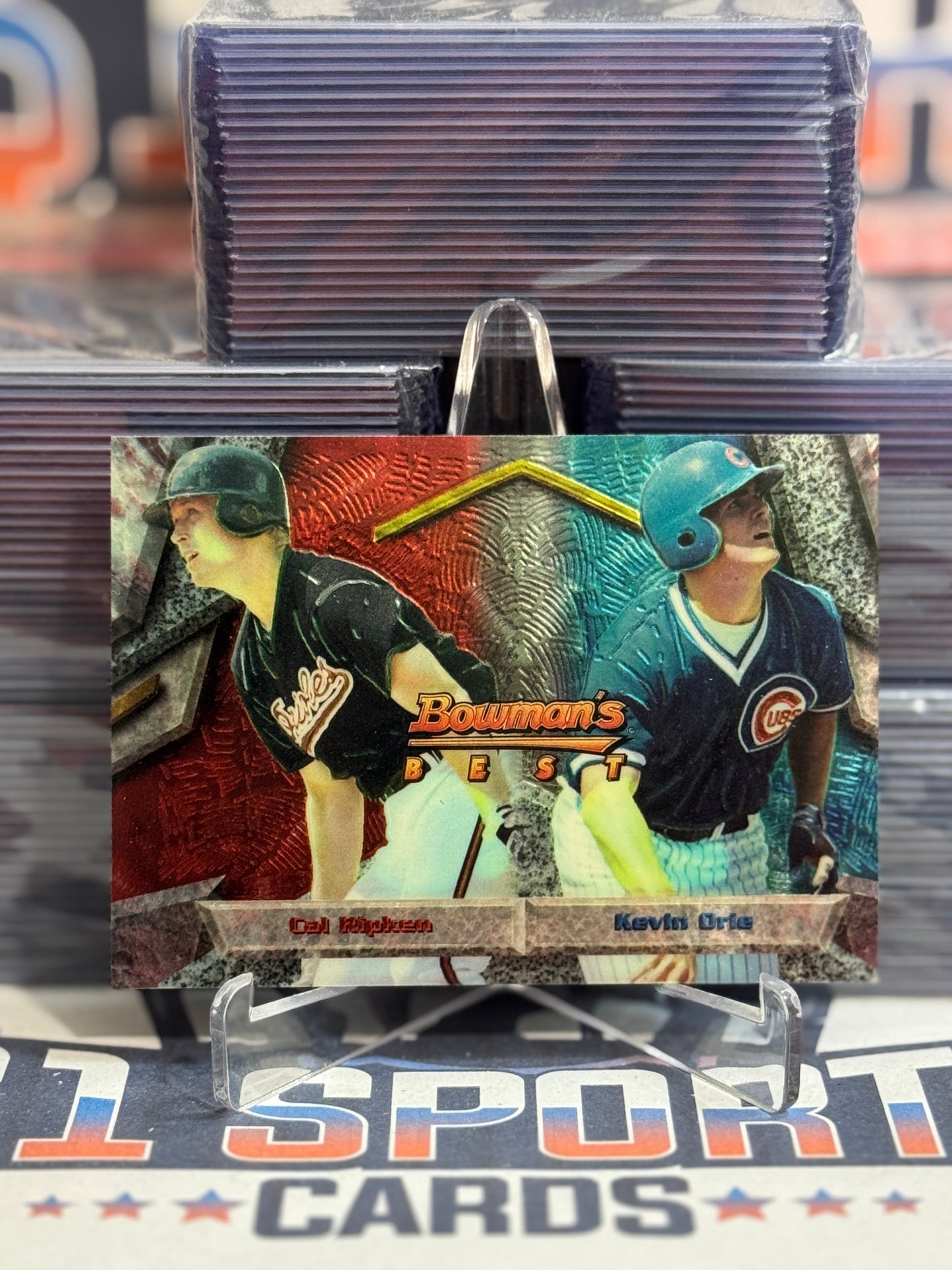 1994 Bowman's Best Cal Ripken Jr. & Kevin Orie #94