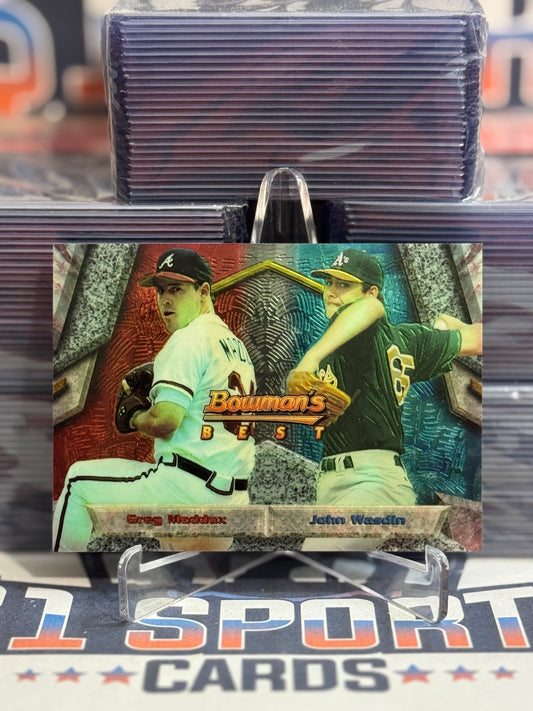 1994 Bowman's Best Greg Maddux & John Wasdin #101