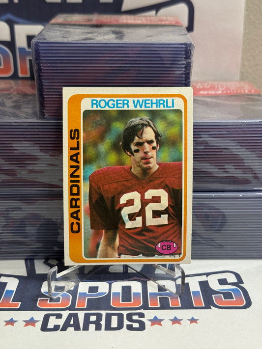 1978 Topps Roger Wehrli #464