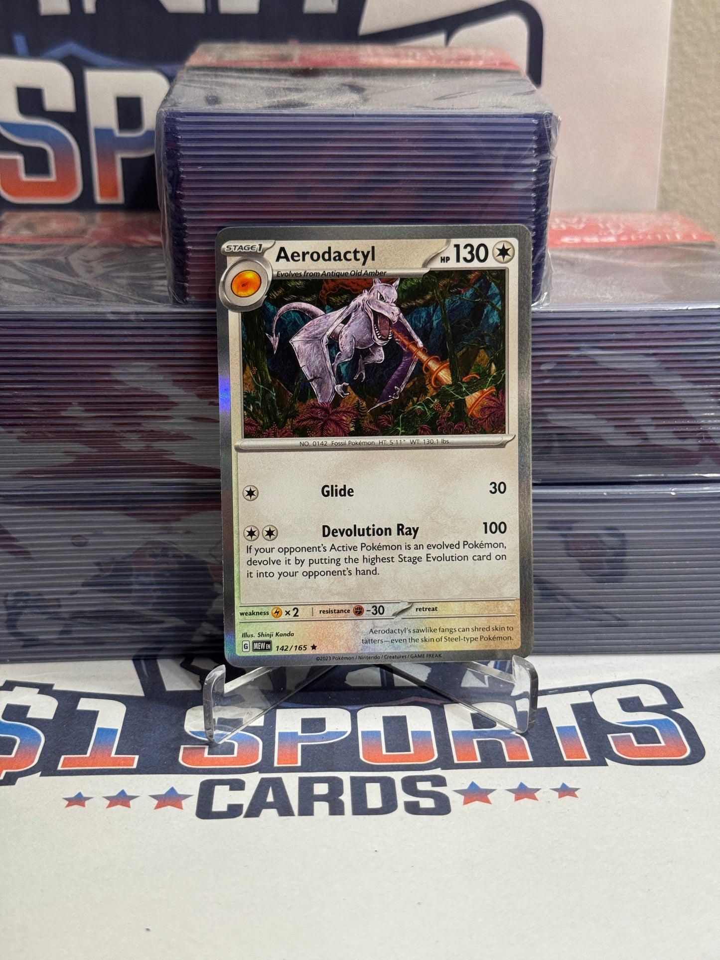 holographic aerodactyl pokemon card value Pokemon TCG: Scarlet & Violet 151