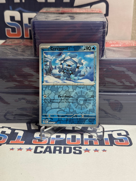Pokemon TCG: Obsidian Flames - Cryogonal (Reverse Holo, Uncommon) #55