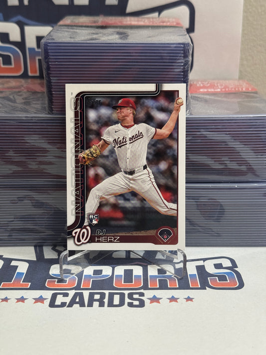 2025 Topps DJ Herz Rookie #287