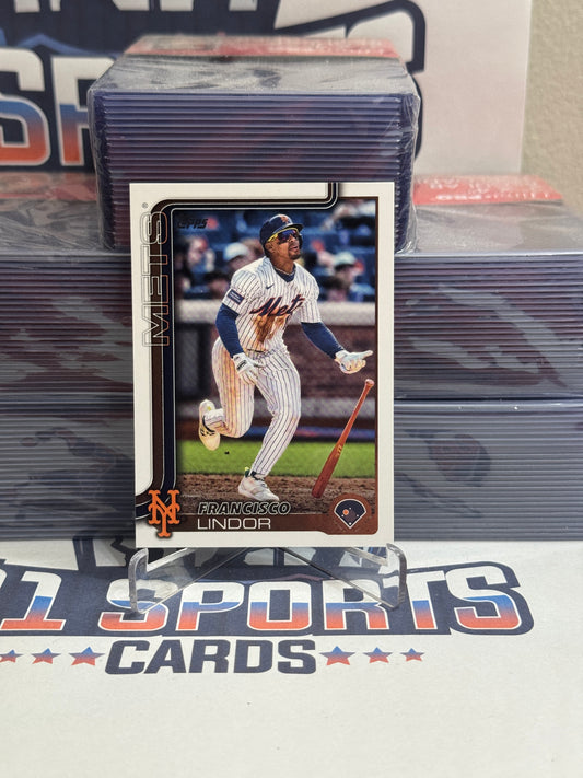2025 Topps Francisco Lindor #350