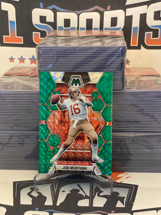 2023 Panini Mosaic (Green Prizm) Joe Montana #217