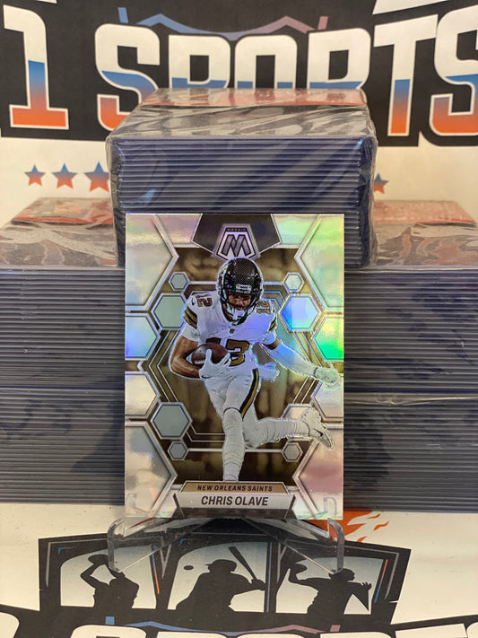 2023 Panini Mosaic (Silver Prizm) Chris Olave #170