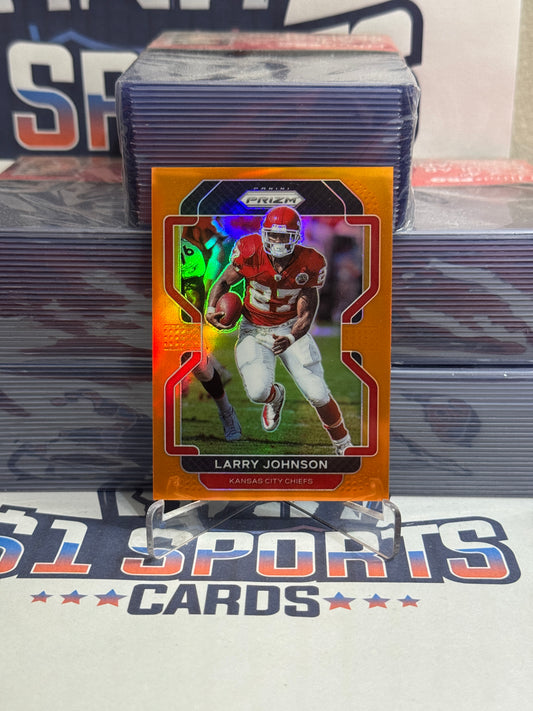 2021 Panini Prizm (Orange Prizm 153/249) Larry Johnson #196