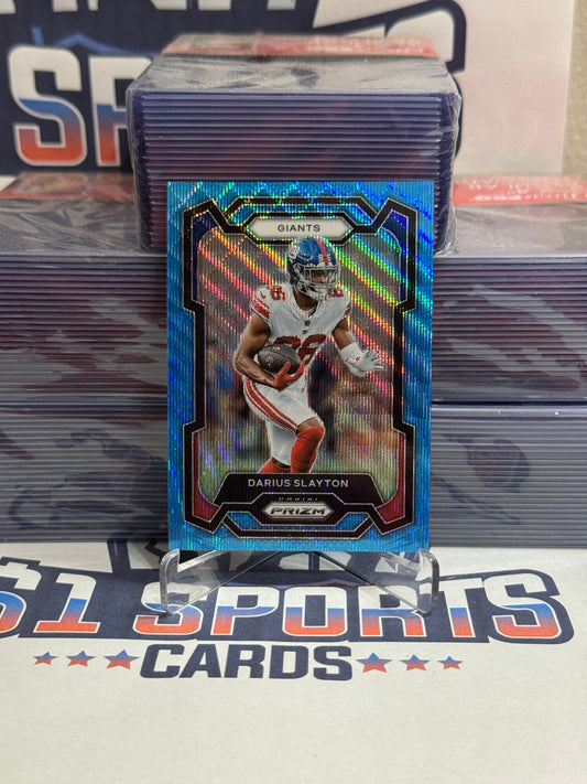 2023 Panini Prizm (Light Blue Wave Prizm 117/199) Darius Slayton #220