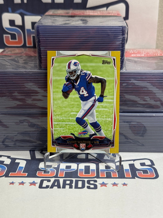 2014 Topps (Gold 673/2014) Sammy Watkins Rookie #434