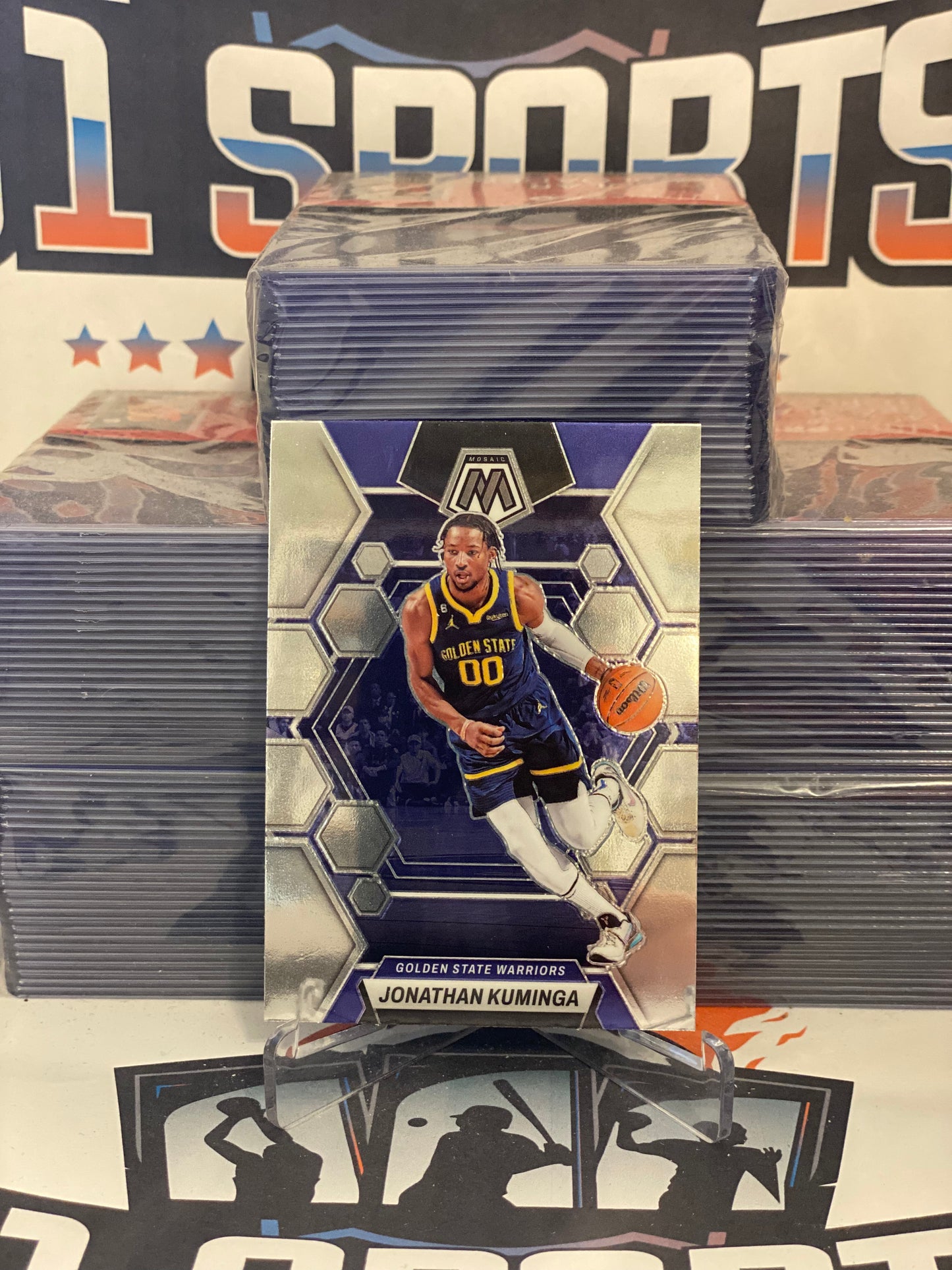 2022 Panini Mosaic Jonathan Kuminga #184
