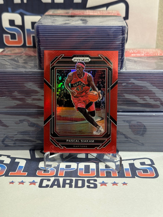 2022 Panini Prizm (Red Prizm 16/299) Pascal Siakam #29
