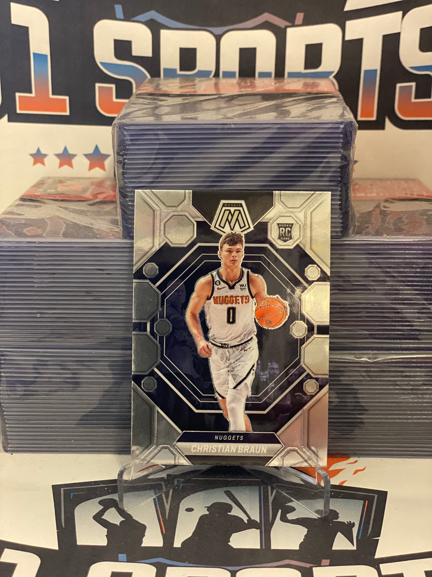 2022 Panini Mosaic Christian Braun Rookie #240