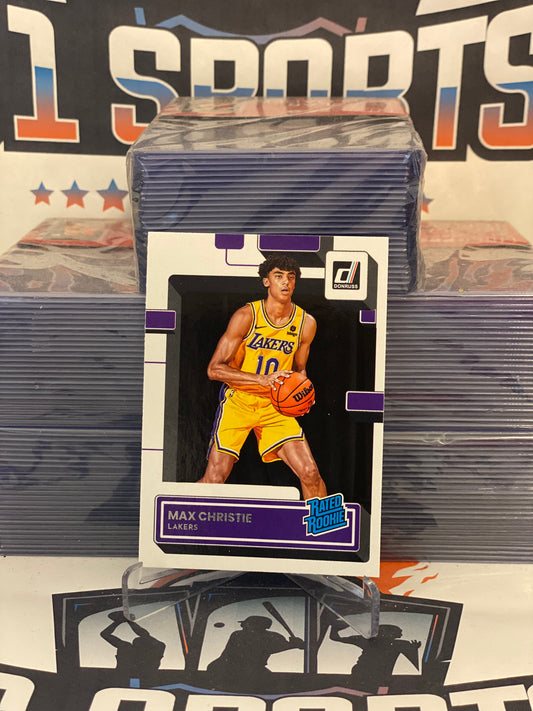 2022 Donruss (Rated Rookie) Max Christie #234