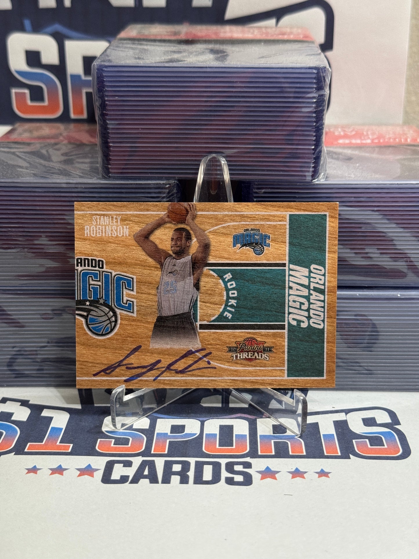 2010 Panini Threads (Rookie Auto 207/399) Stanley Robinson #35