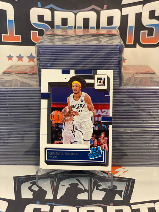 2022 Donruss (Rated Rookie) Kendall Brown #247