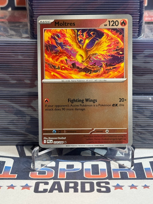 Pokemon TCG: Phantasmal Flames - Moltres (Reverse Holo, Rare) #14