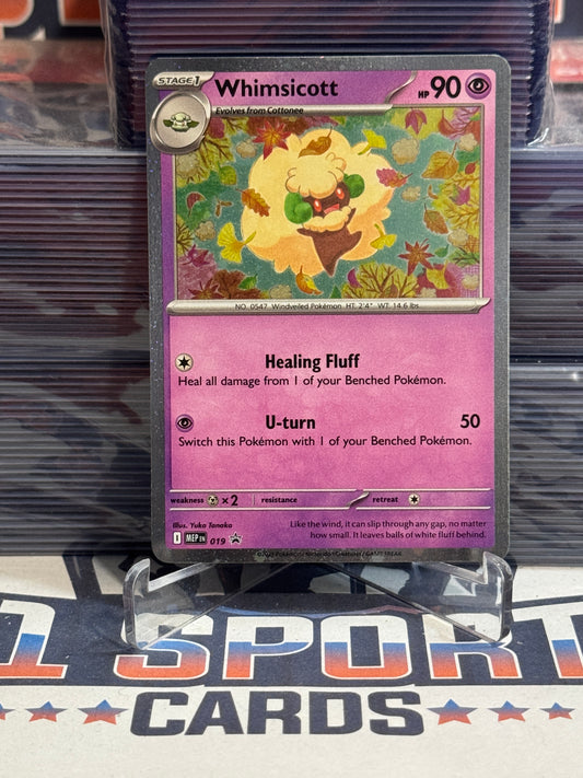 Pokemon TCG: Mega Evolution - Whimsicott (Cosmos Holo, Promo) #19
