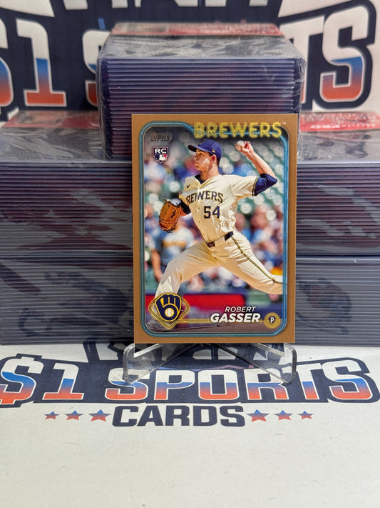 2024 Topps Update (Gold 943/2024) Robert Gasser Rookie #US119
