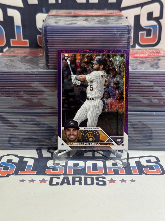 2023 Topps (Purple 243/799) Garrett Mitchell Rookie #359