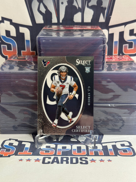 2023 Panini Select (Certified) C.J. Stroud Rookie #CRO-CST