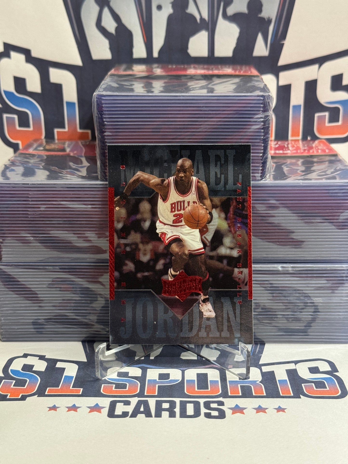 1999 Upper Deck (Athlete of the Century) Michael Jordan #76