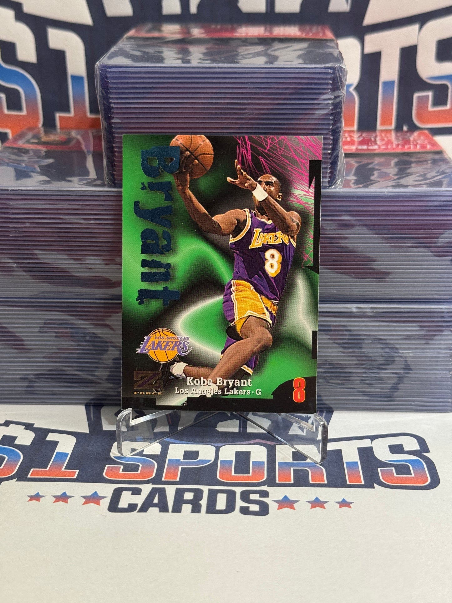 1997 Skybox Z-Force (2nd Year) Kobe Bryant #88