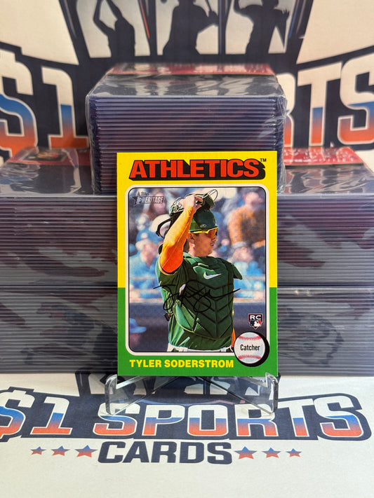 2024 Topps Heritage Tyler Soderstrom Rookie #471