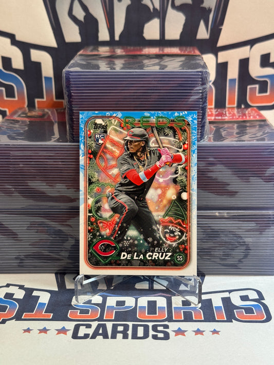 2024 Topps Holiday Elly De La Cruz Rookie #H102