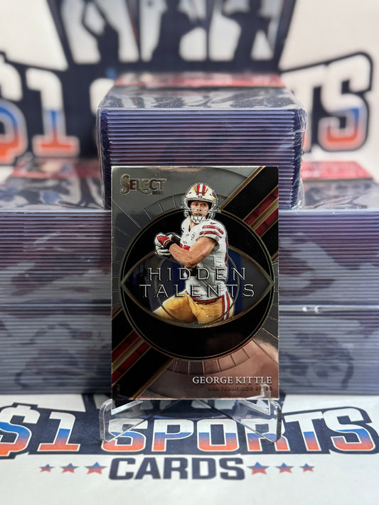 2021 Panini Select (Hidden Talents) George Kittle #HT-17