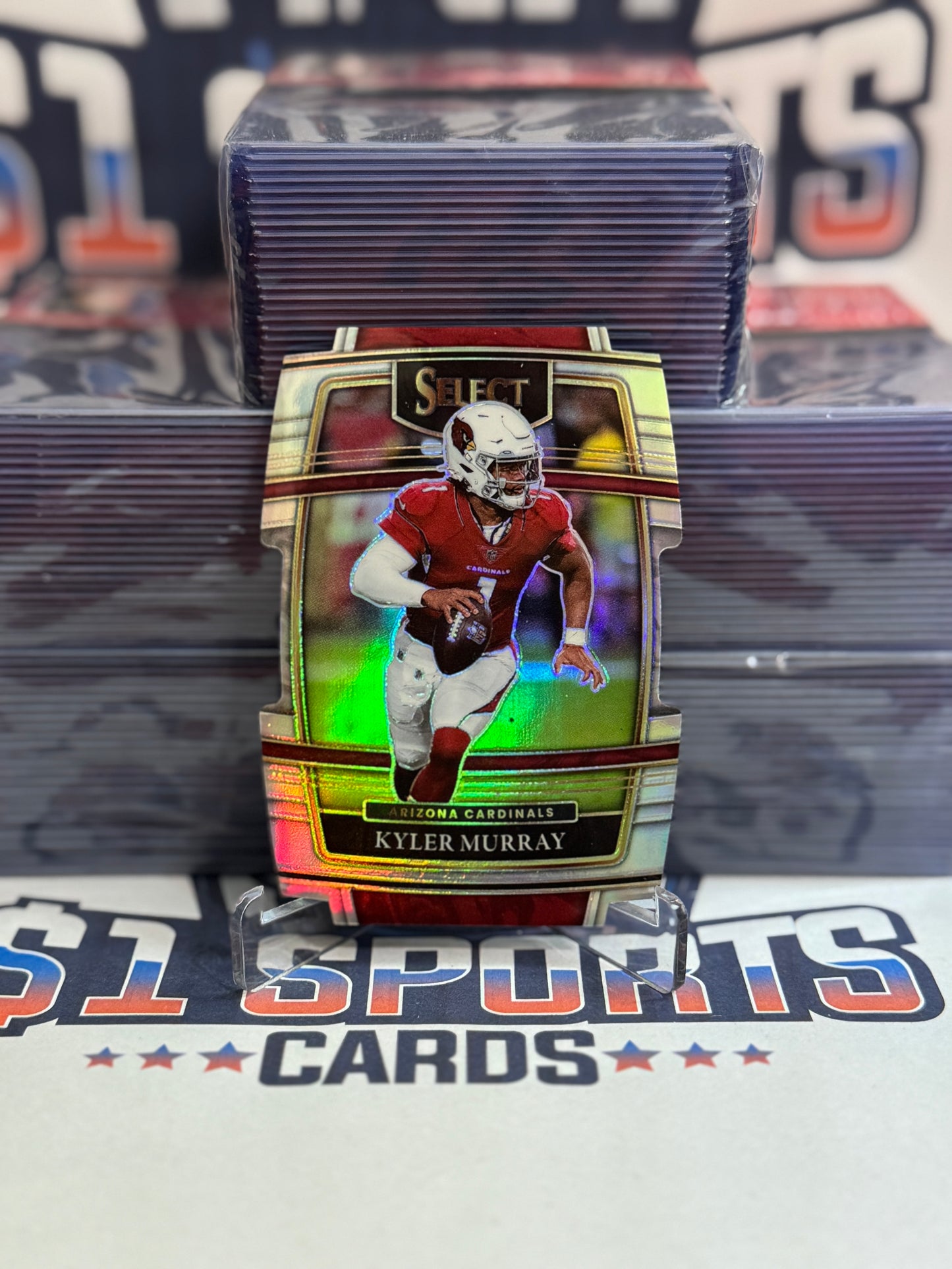 2021 Panini Select (Silver Die Cut Prizm) Kyler Murray #3